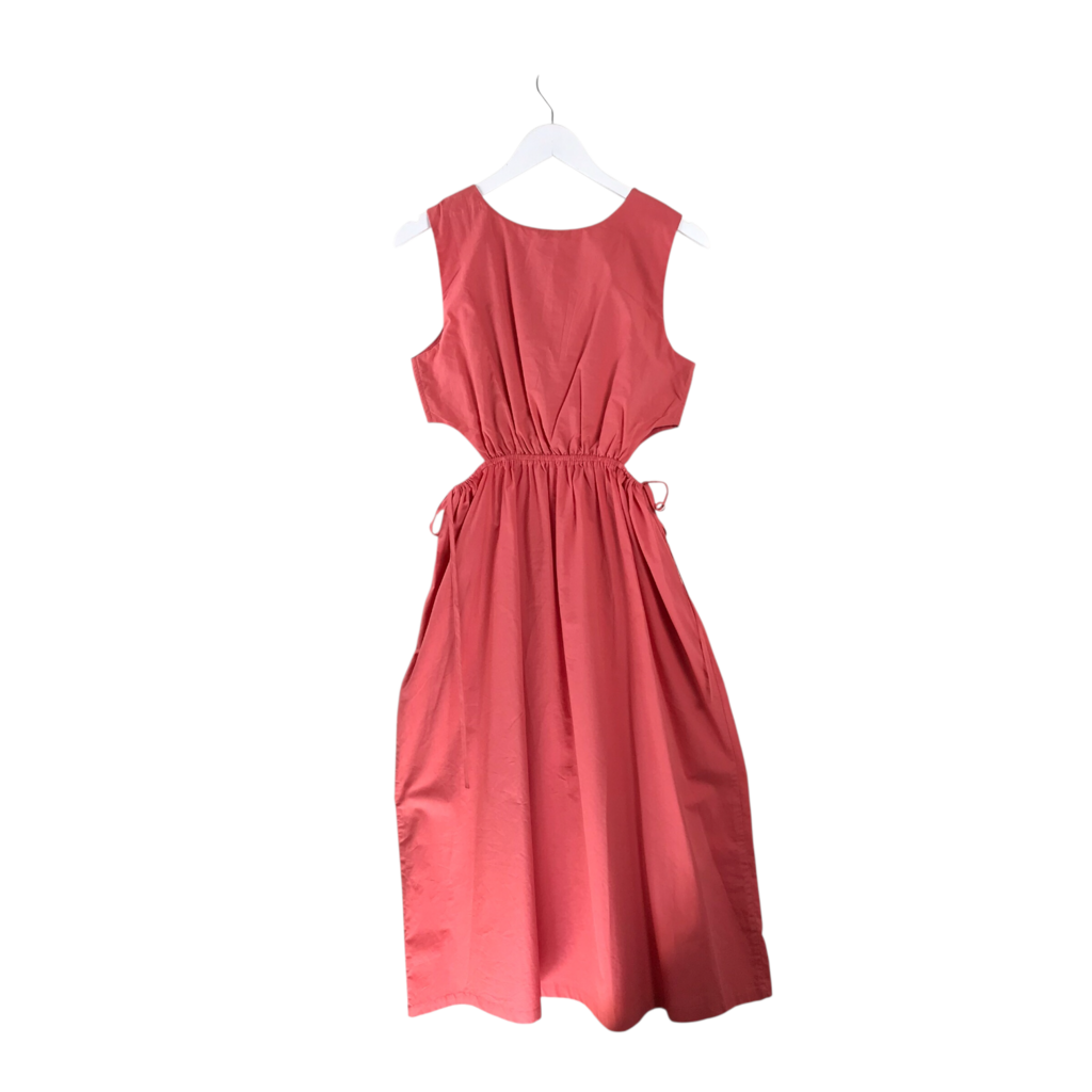 RAILS NWT$228 SLEEVELESS MAXI DESIGNER DRESS CORAL SMALL