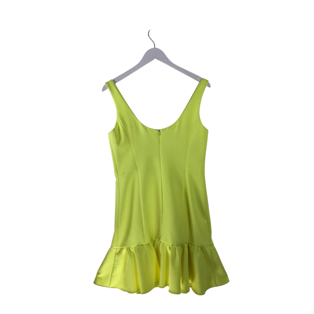 MILLY SLEEVELESS DESIGNER DRESS YELLOW 8