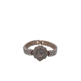 MONTRES PRESTIGE AUSTRIAN CRYSTALS QUARTZ WATCH ROSEGOLD