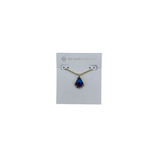 KENDRA SCOTT IRIDESCENT TEAR DROP NECKLACE GOLDTONE