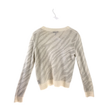 RAG & BONE LONG SLEEVE DESIGNER TOP CREME SMALL