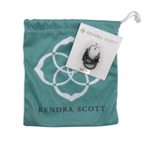 KENDRA SCOTT 5 STACKABLE RING GUNMETAL 3-4