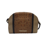 BRAHMIN CROSSBODY HANDBAG TAN BROWN