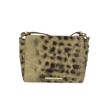 BRAHMIN CROSSBODY HANDBAG TAN GOLD