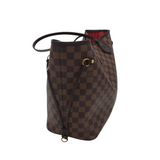 LOUIS VUITTON 2018 NEVERFULL MM LUXE HANDBAG DAMIER EBENE