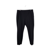 LAFAYETTE 148 RET$698 "GRAMERCY" SLIM DESIGNER PANT BLACK 14