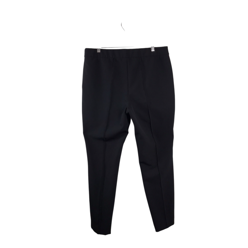 LAFAYETTE 148 RET$698 "GRAMERCY" SLIM DESIGNER PANT BLACK 14