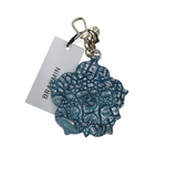 BRAHMIN FLOWER KEYCHAIN WOMEN'S ACCESSORIES BLUE