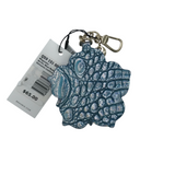 BRAHMIN FLOWER KEYCHAIN WOMEN'S ACCESSORIES BLUE
