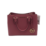 MICHAEL MICHAEL KORS NWT$348 SATCHEL HANDBAG MAUVE