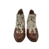 MYRA BAG NWT$139 WESTERN WITH BAG BOOTS BROWN WHITE 7