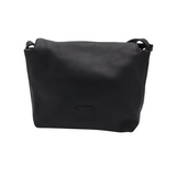 BIBA LEATHER CROSSBODY HANDBAG BLACK