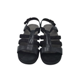 SAS RET$159 HEEL SANDAL SHOES BLACK 6M