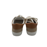 J.MCLAUGHLIN SUEDE LACE UP SNEAKERS SHOES BROWN 7M