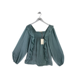 ENTRO NWT LONG SLEEVE TOP MINT MEDIUM