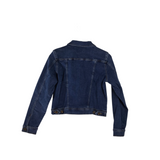 LILLY PULITZER DENIM LONG SLEEVE DESIGNER BLAZER BLUE MEDIUM