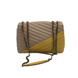 TORY BURCH NWT$558 CONVERTIBLE SHOULDER BAG HANDBAG NUDE YELLOW
