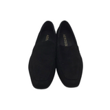 AEROSOLES SUEDE LOAFERS SHOES BLACK 9.5