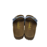 BIRKENSTOCK ONE BUCKLE SANDAL SHOES LT BLUE FLAT 39