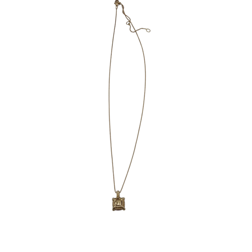 DAVID YURMAN RET$3850 18k "CHATELAINE" NECKLACE LUXE JEWELRY ROSEGOLD