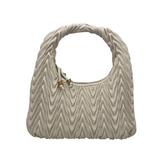 SAM EDELMAN RET$265 QUILTED HOBO SHOULDER HANDBAG CREME