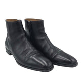 BOSS ANKLE ZIP MEN BOOTS BLACK 43