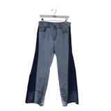 JOHNNY WAS WIDE LEG DESIGNER JEANS BLUE 28