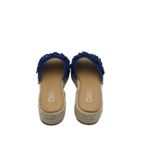 CARLOS SANTANA ESPADRILLE SANDAL SHOES NAVY 5