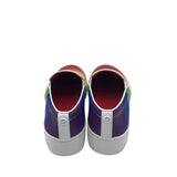 MICHAEL MICHAEL KORS RAINBOW SLIDE SNEAKERS SHOES RED YELLOW 5M