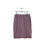 ST JOHN KNIT PENCIL DESIGNER SKIRT LAVENDER 12