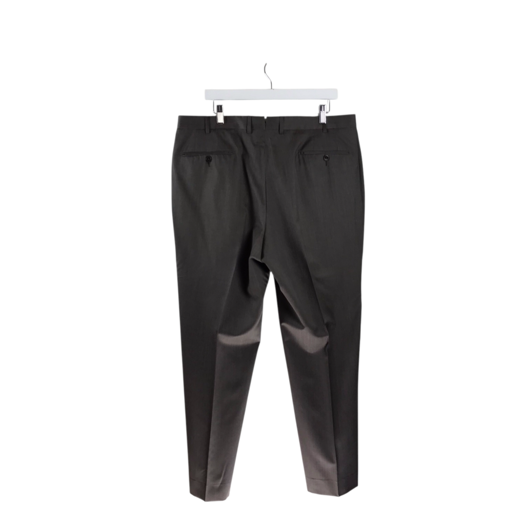 ERMENEGILDO ZEGNA STRAIGHT LEG MEN PANT GREY 38