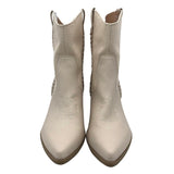 DOLCE VITA ANKLE BOOT BRAID TRIM BOOTS CREAM 11