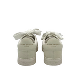 KURT GEIGER RET$205 LEATHER SNEAKER SHOES WHITE MULTI 39