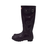 HUNTER RUBBER TALL RAINBOOT BOOTS PURPLE 7