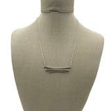 BRIGHTON RETIRED CHARAN PENDANT NECKLACE SILVER
