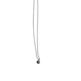 SWATCH CRYSTAL PENDANT NECKLACE SILVER