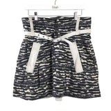 MARC BY MARC JACOBS MINI WITH BELT DESIGNER SKIRT WHITE BLACK 8