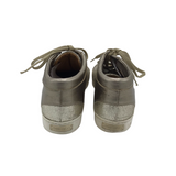 JIMMY CHOO MIAMI GLITTER SNEAKERS LUXE SHOES GOLD 36