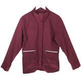 ANATOMIE RET$398 ZIP UTILITY DESIGNER JACKET MAROON XLARGE