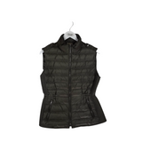 BURBERRY BRIT CHANNEL QUILTED PUFFER LUXE VEST OLIVE LARGE