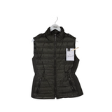 BURBERRY BRIT CHANNEL QUILTED PUFFER LUXE VEST OLIVE LARGE
