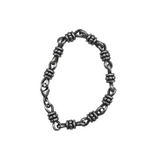 JAMES AVERY RETIRED BEADED LINK BRACELET SILVER