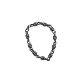 JAMES AVERY RETIRED BEADED LINK BRACELET SILVER