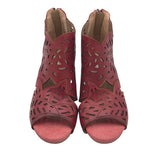 L'ARTISTE HEEL SANDAL SHOES RED 8