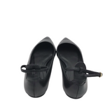 AREZZO ANKLE STRAP FLAT SHOES BLACK 6B