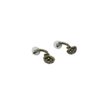 HEIDI DAUS RET$50 CRYSTAL DROP EARRINGS MULTI