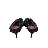 ALAIA MINI BOMBE ANKLE STRAP PUMPS LUXE SHOES BLACK 39.5