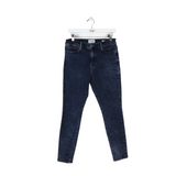 FRAME SKINNY DESIGNER JEANS NAVY 31
