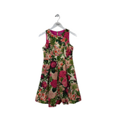 ELIZA J SLEEVELESS FLORAL DRESS PINK GREEN 2P