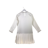 SANDRO NWT$520 PEARL TRIM DESIGNER DRESS WHITE 2
